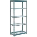 Global Equipment Heavy Duty Shelving 36"W x 18"D x 96"H With 5 Shelves - Wire Deck - Gray 717490